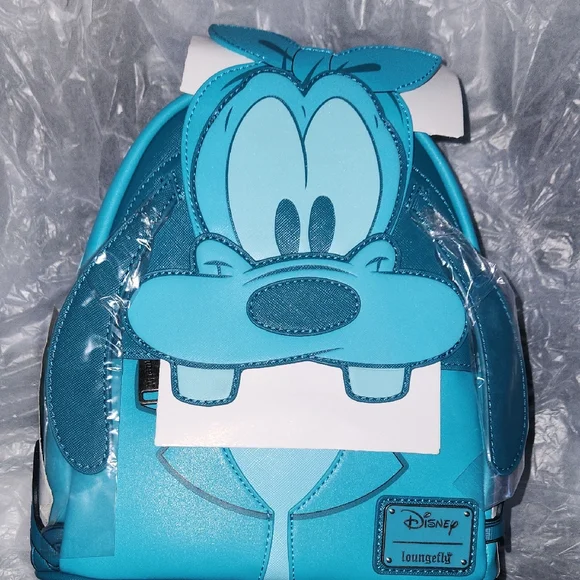 Disney Loungefly Blue Backpack - Picture 1 of 4